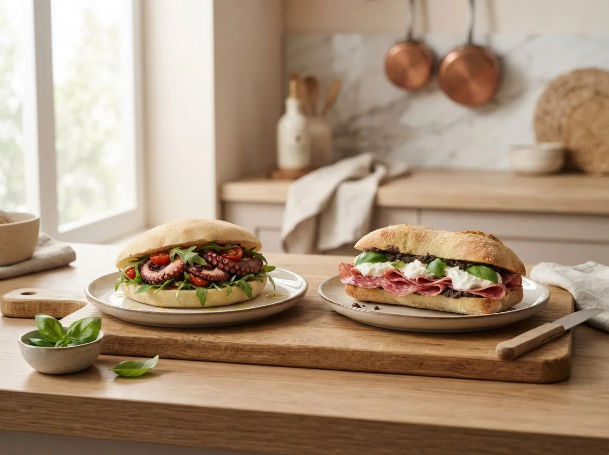 Panino italiano regionale d'autore